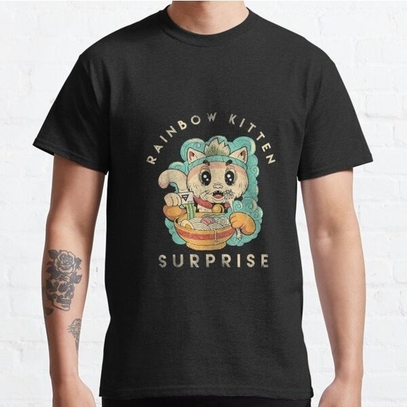 Gildan Other - Rainbow Kitten Surprise T-Shirts, Retro Classic Unisex T-Shirt